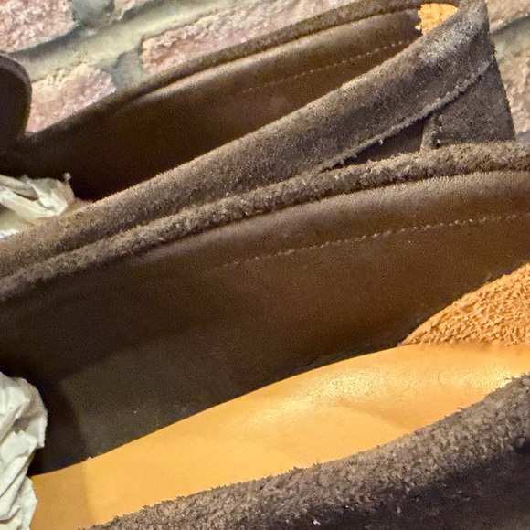 Chocolate Banana Republic Penny Loafers (sz 12) - Picture 6 of 7